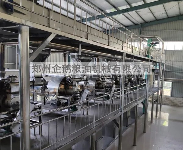投资建花生油加工厂，选择企鹅粮油机械设备事半功倍(图2)